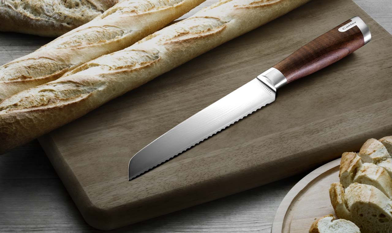 Japán kenyérvágó kés